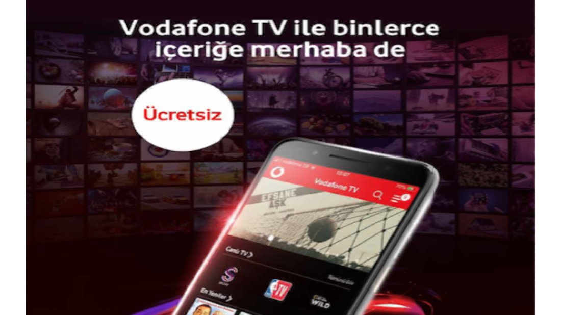 VODAFONE TV’den “Evde Kal” günlerine özel kampanya