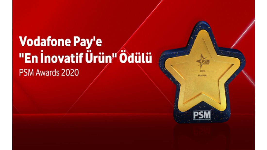 Vodafone Pay’e “En İnovatif Ürün” ödülü