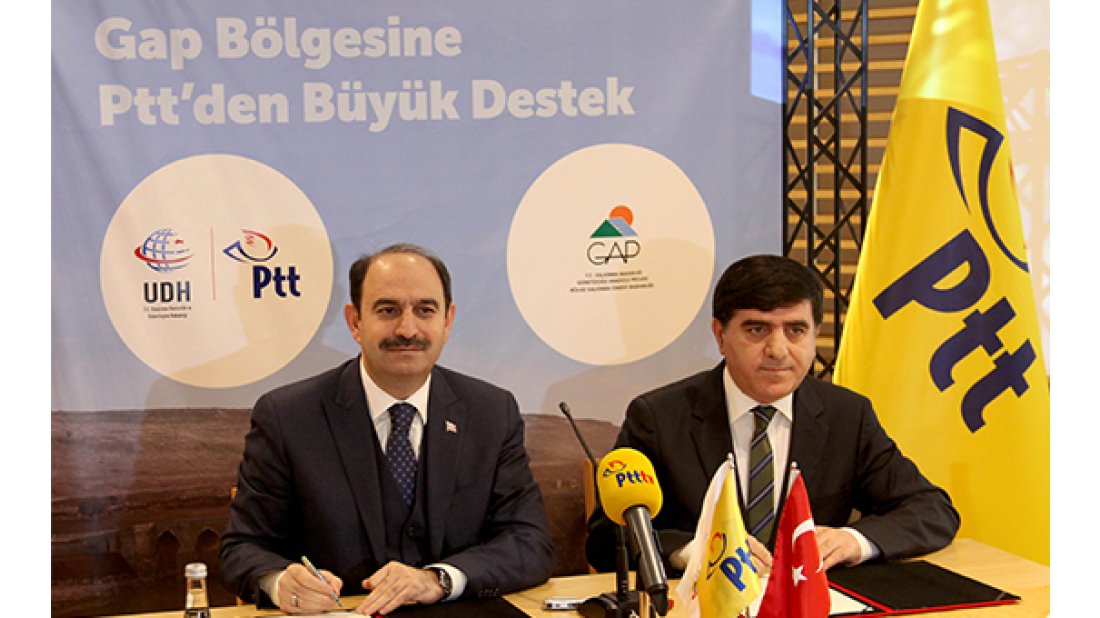 GAP Bölgesine PTT'den büyük destek