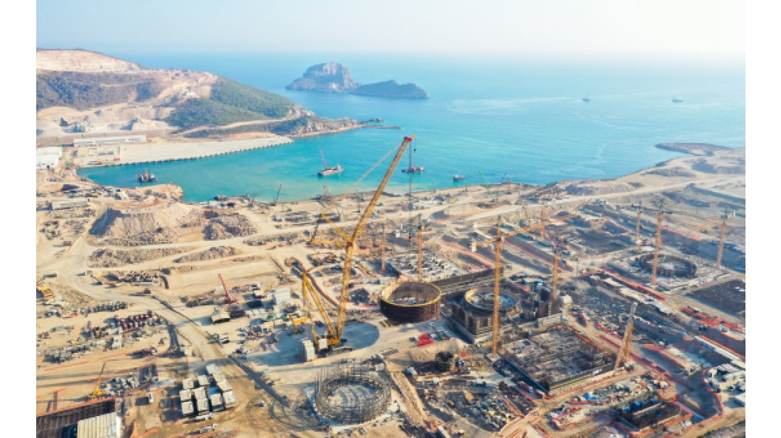 Akkuyu NGS’NİN 3’üncü güç ünitesinin inşaatı için start verildi