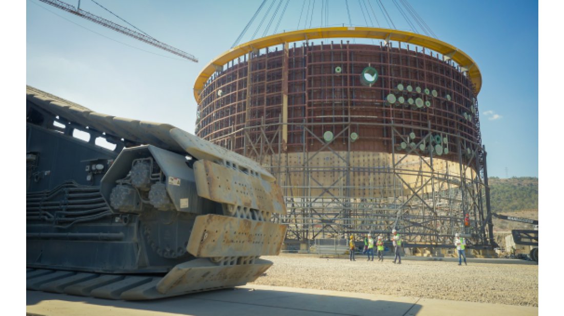 Akkuyu NGS’nin 3’üncü güç ünitesinin inşaatı için start verildi