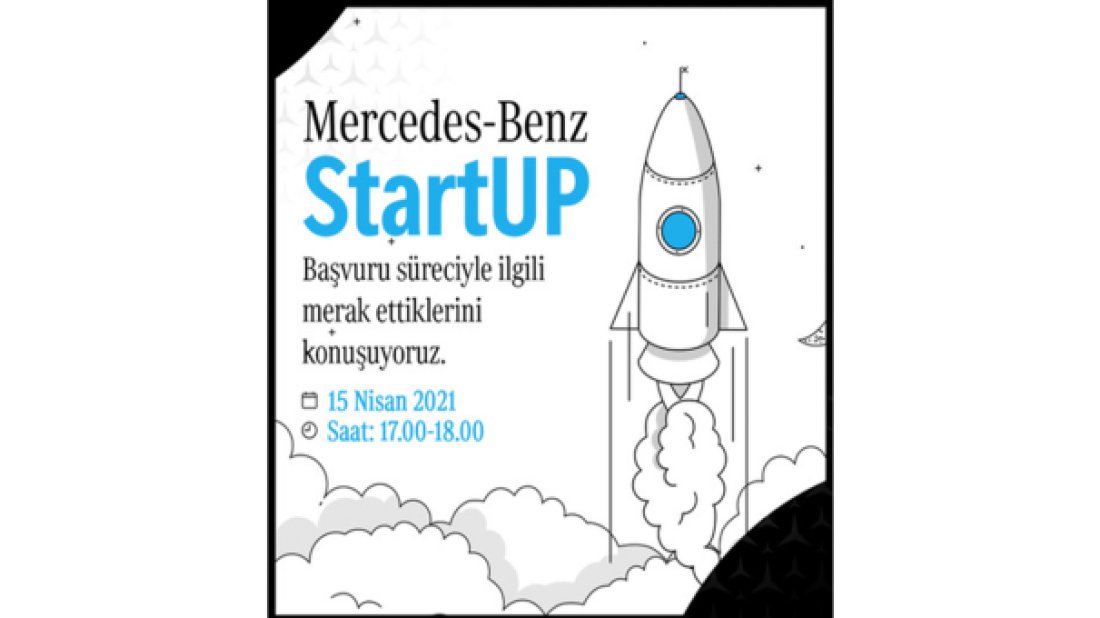 Mercedes-Benz StartUP 2021 başvuruları devam ediyor