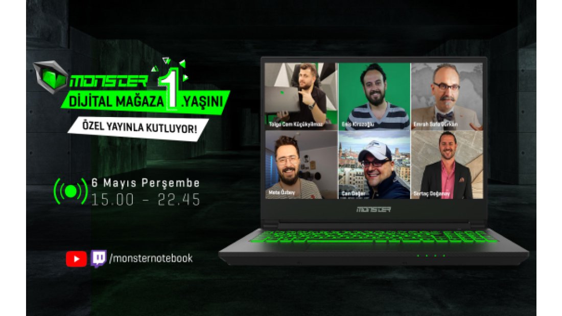 Teknoloji ve oyun tutkunları Monster Notebook Dijital Mağazası’nda buluşacak