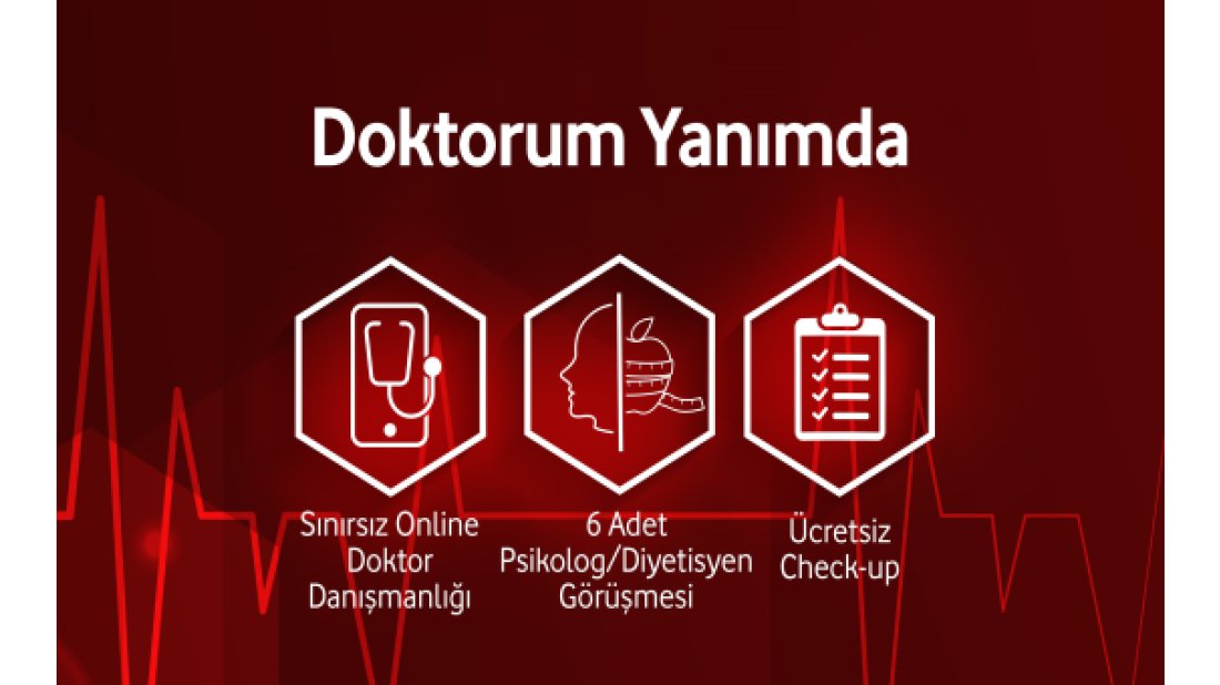 Vodafone Sigorta’dan dijital sağlık danışmanlığı ürünü: “Doktorum Yanımda”