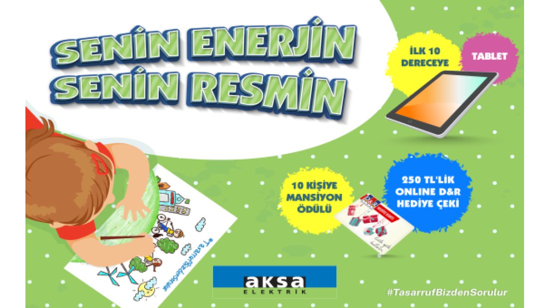 Aksa Elektrik’in üçüncü geleneksel resim yarışması başladı