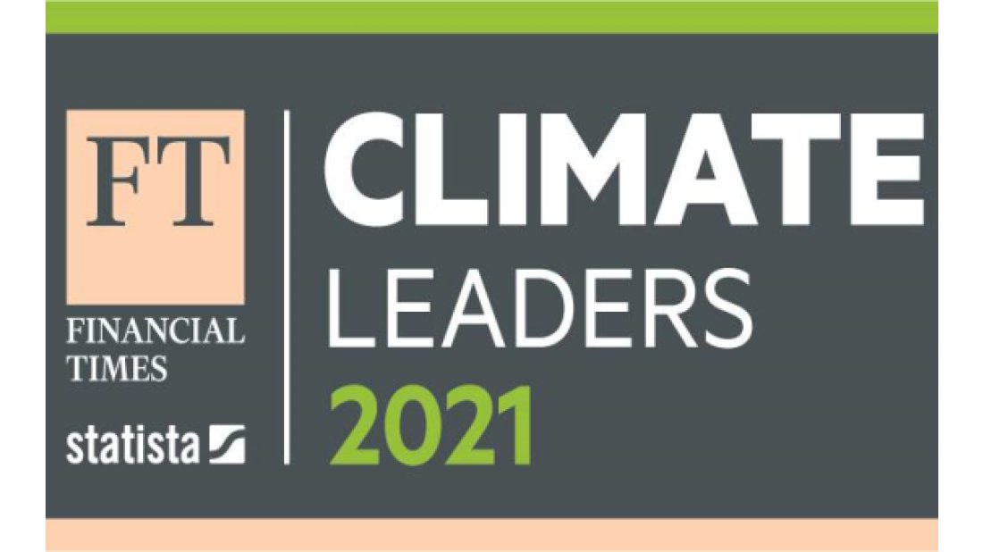AstraZeneca Financial Times'ın “Avrupa'nın İklim Liderleri: 2021” listesine girdi