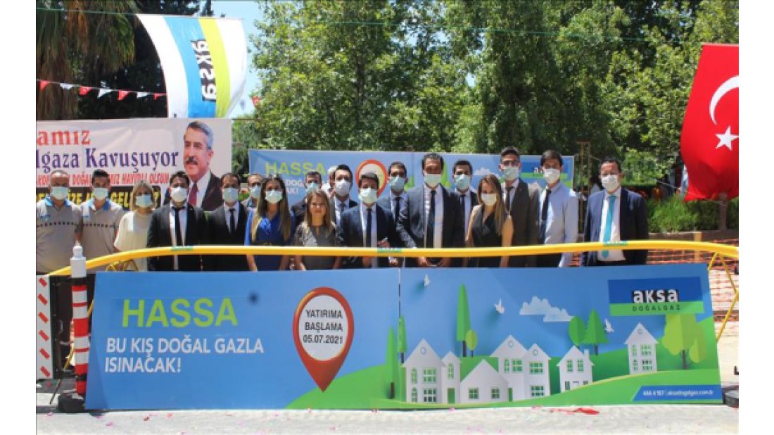 Hassa’ya doğal gaz müjdesi