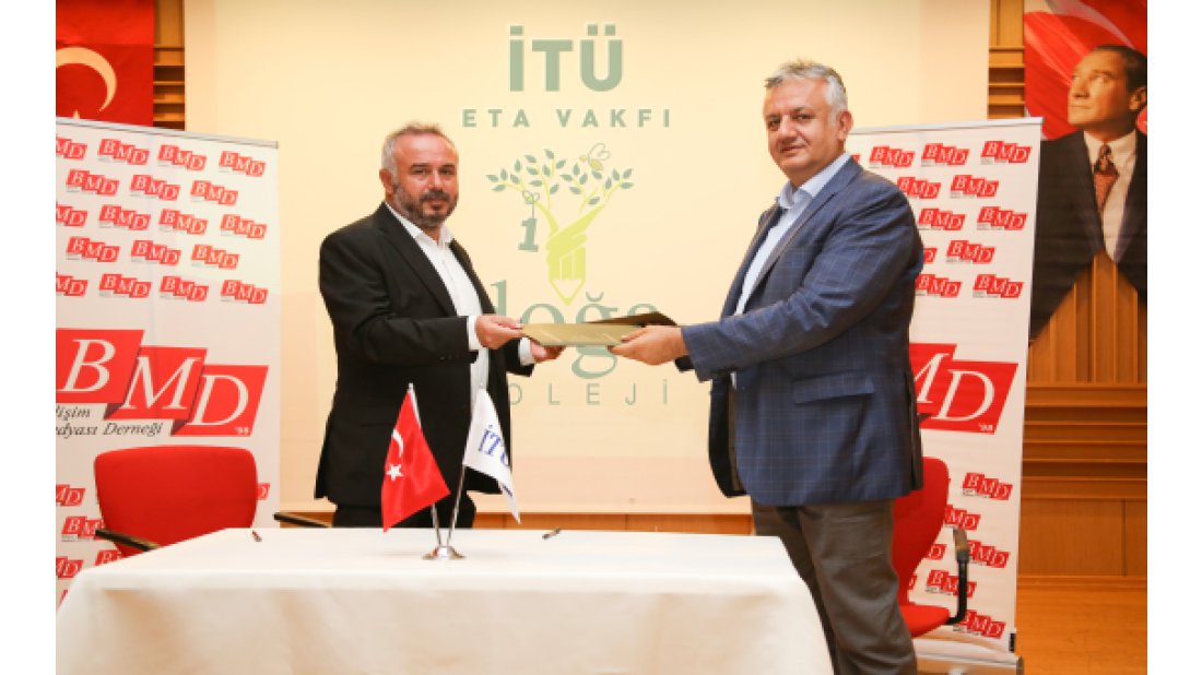 BMD ve İTÜ ETA Vakfı Doğa Koleji arasında iş birliği protokolü