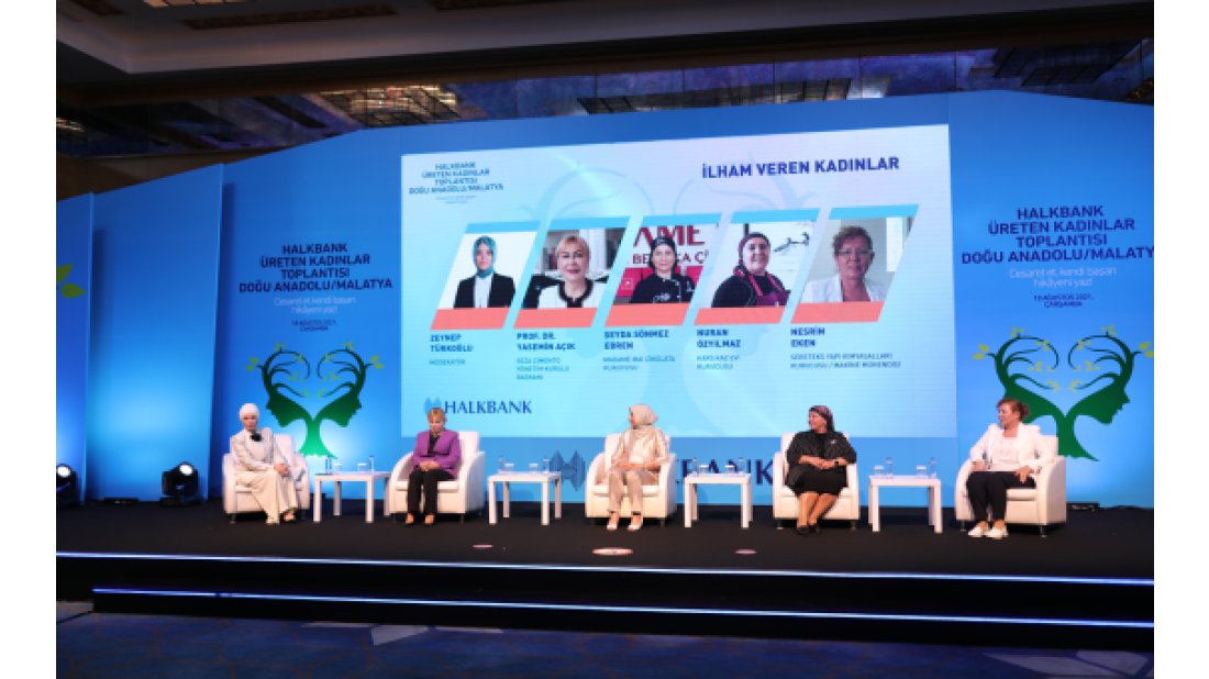 Kadın girişimciler Halkbank’ın desteğiyle üretime yöneliyor 