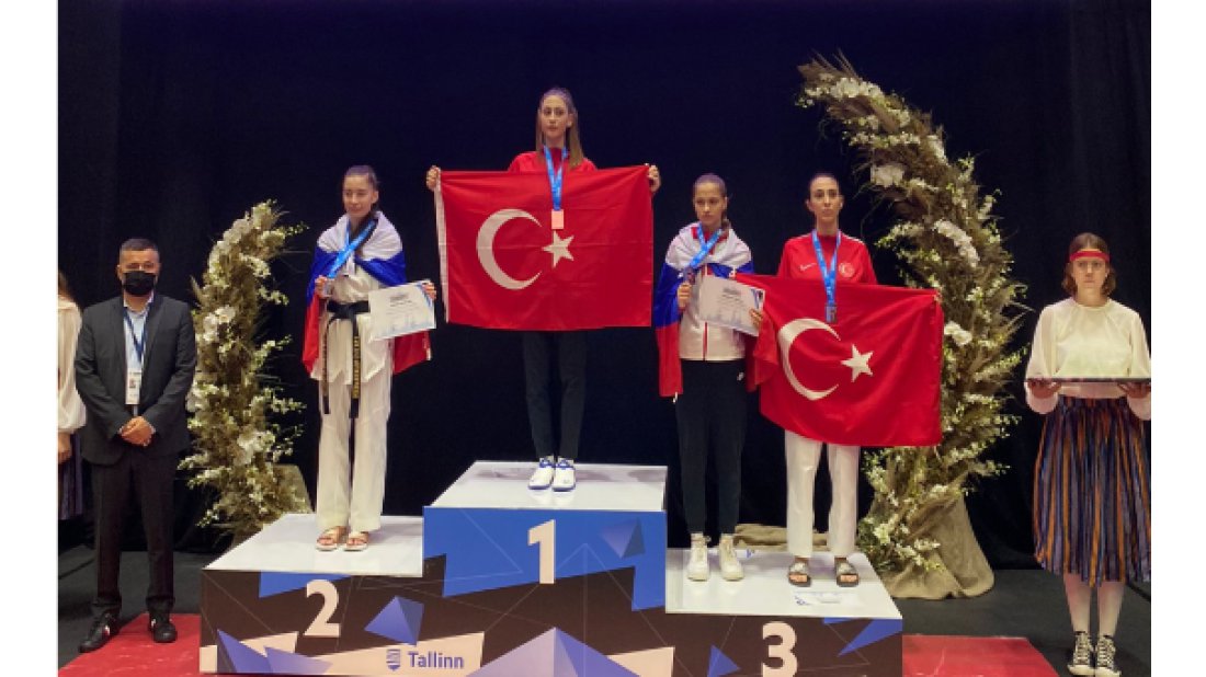 Türk Telekom’un millî tekvandocuları  Avrupa Şampiyonu oldu