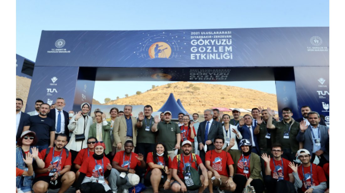2021 Uluslararası Diyarbakır Zerzevan Gökyüzü Gözlem Etkinliği Diyarbakır’da gerçekleştirildi