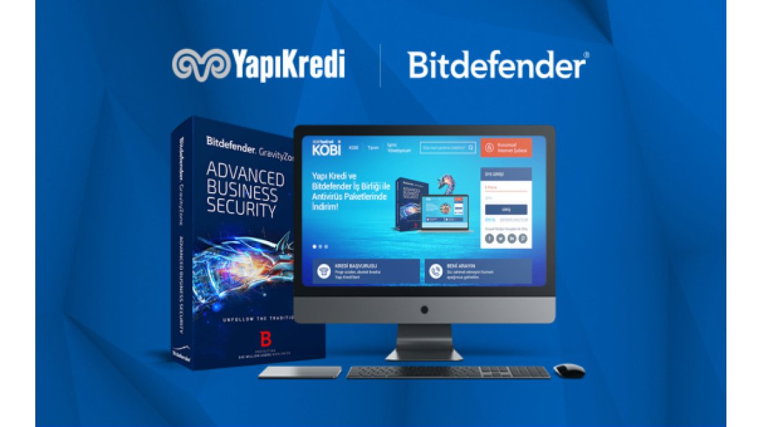 Yapı Kredi ve Bitdefender'den KOBİ'lere siber güvenlik dopingi