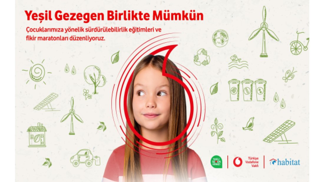 Türkiye Vodafone Vakfı’ndan çocuklara çevresel farkındalık eğitimleri