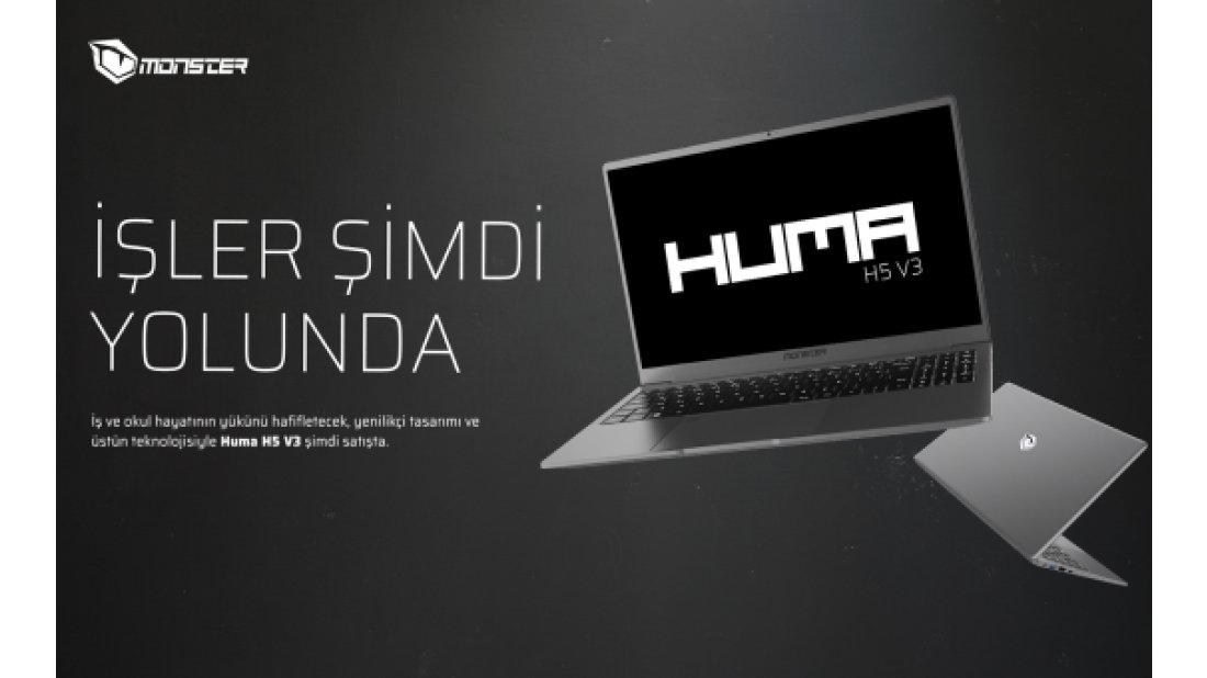 Monster Notebook’tan yeni canavar Huma H5 V3