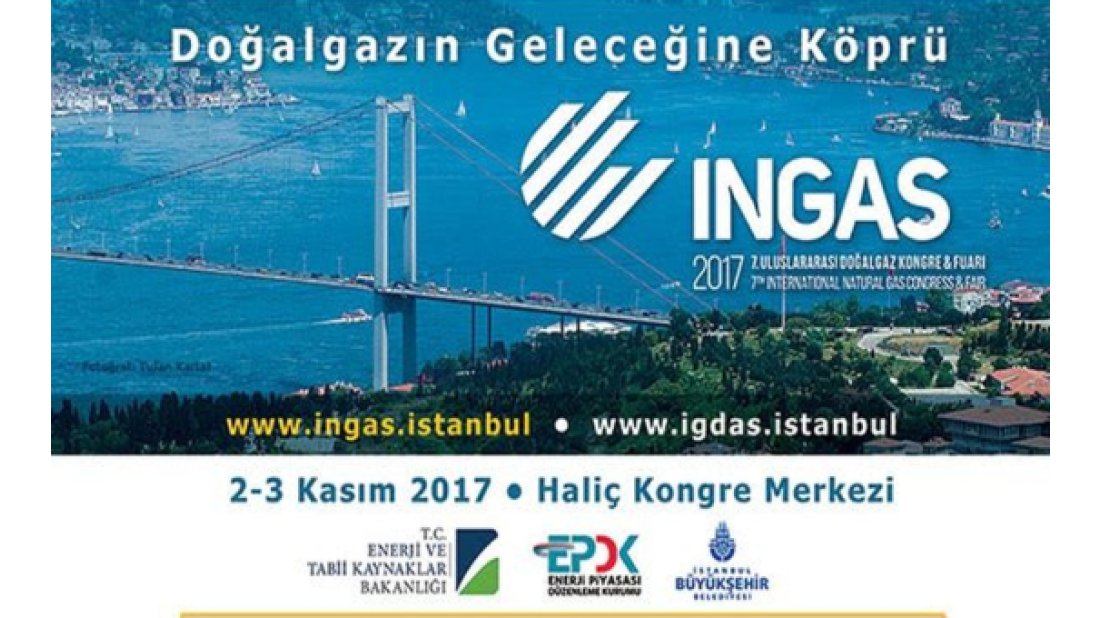 Doğalgaz devleri INGAS 2017’de buluşacak