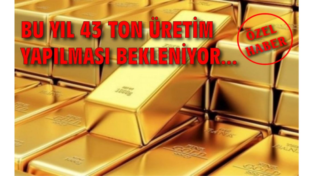 Altın üretiminde sert düşüş: 42 tondan 39 tona geriledi…