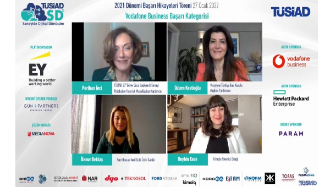 Vodafone busıness’ın özel ödülünün kazananı belli oldu