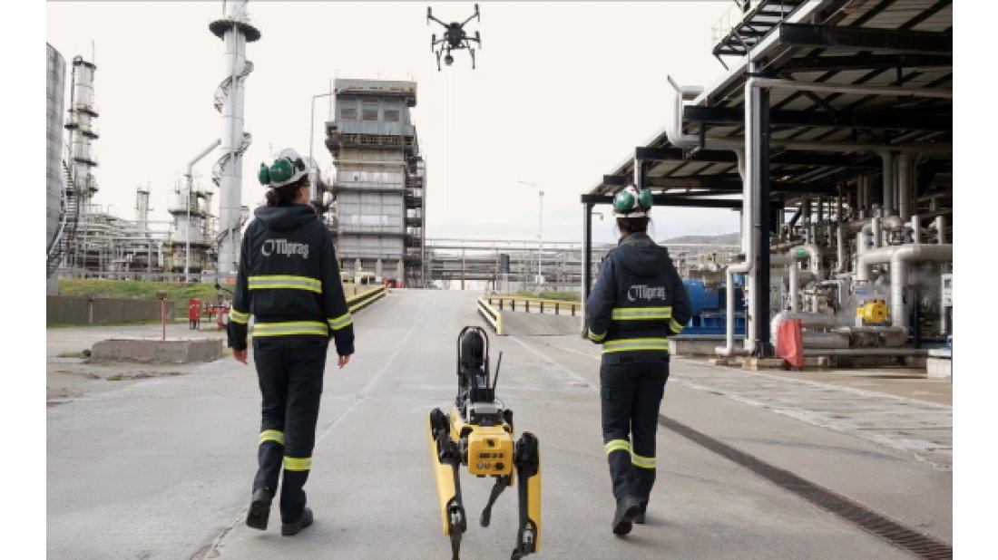 Tüpraş, otonom robotların saha denemelerine başladı