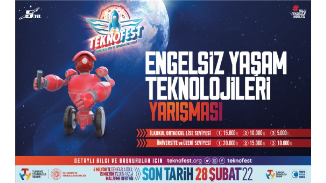 Engelleri ortadan kaldıracak teknolojiler TEKNOFEST’te yarışıyor 