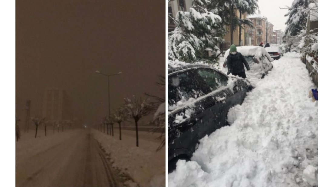 Kar yağdı yine elektrikler gitti: Isparta’da ikinci kez elektrik kesintisi…