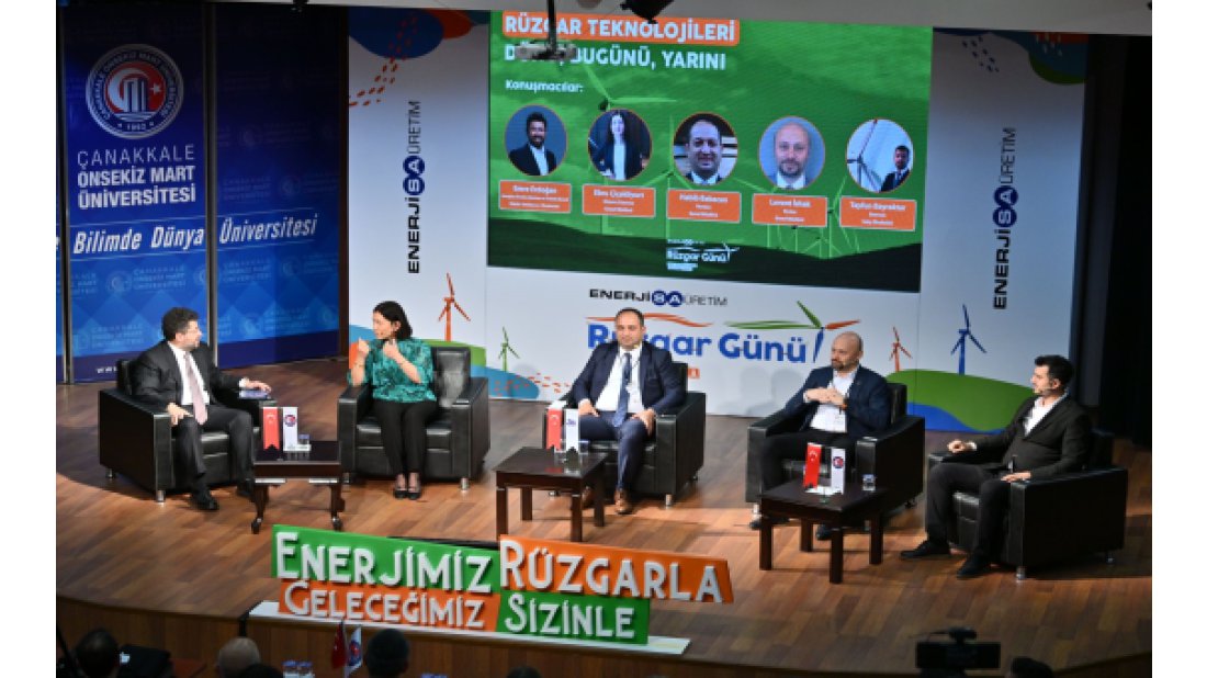 Enerjisa üretim rüzgâr günü festivali Çanakkale Onsekiz Mart Üniversitesi’nde gerçekleştirildi