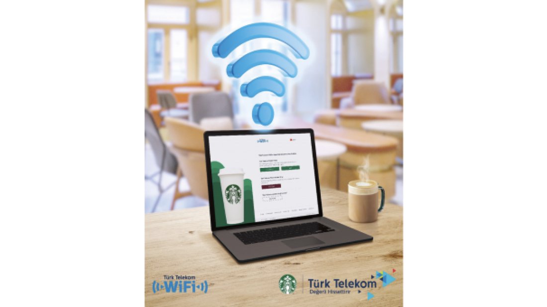 Türk Telekom WiFi deneyimi şimdi Starbucks mağazalarında 