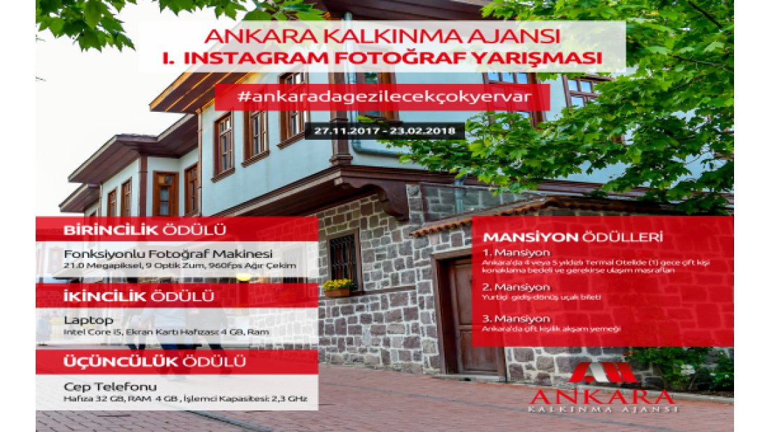 Ankara Kalkınma Ajansı’ndan Instagram Yarışması