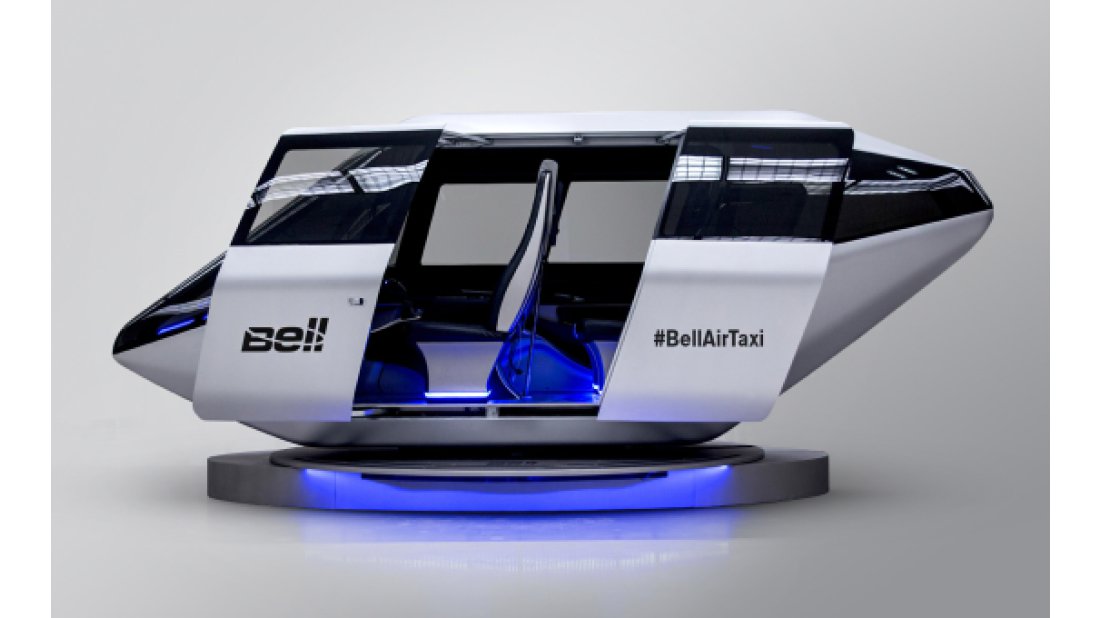 Elektrikli uçan taksi CES 2018'de tanıtıldı