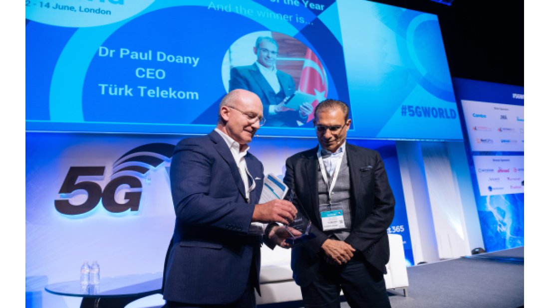 5G Dünya Zirvesi’nde Paul Doany’e büyük onur: Yılın Telekom Operatörü Yöneticisi