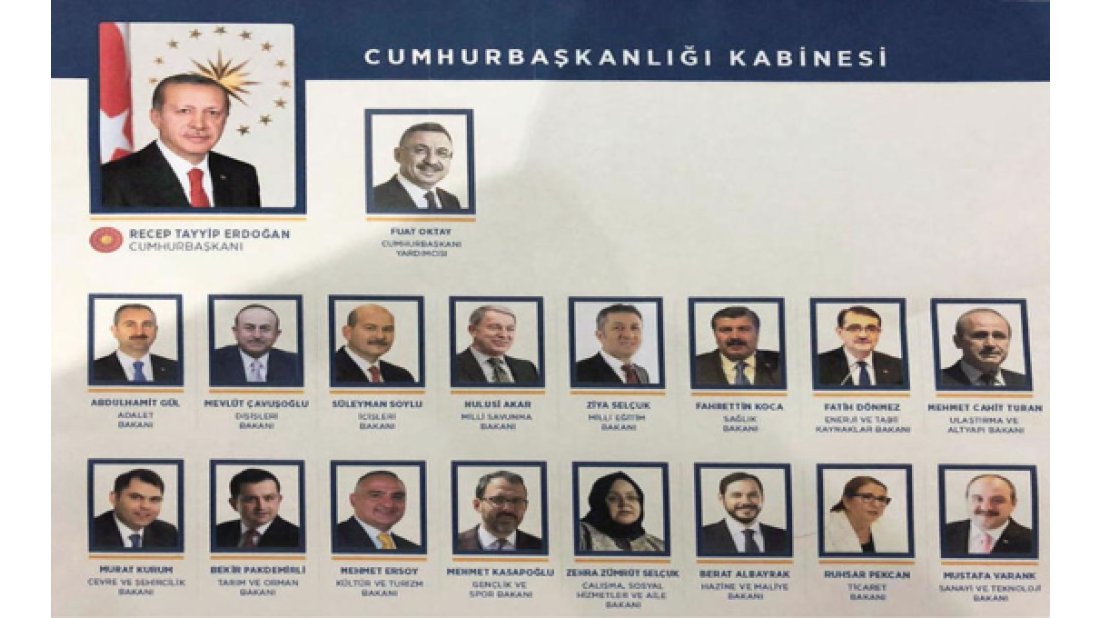 Yeni kabinede sürpriz isimler