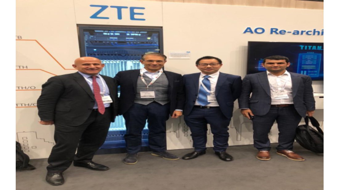 Paul Doany’den ZTE standına ziyaret