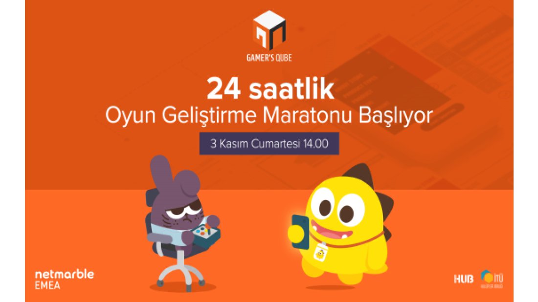 24 saatlik oyun geliştirme maratonu Gamer’s Jam İTÜ'de başlıyor