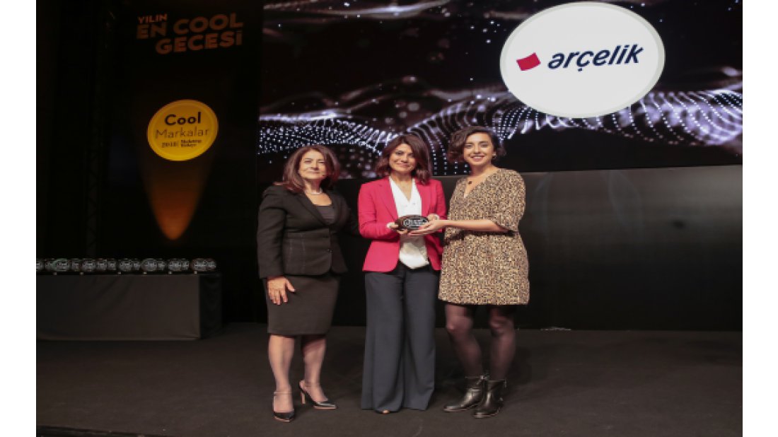 Arçelik’e En Cool Marka ödülü
