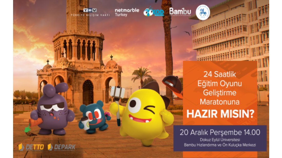 Oyun Geliştirme Maratonu İzmir’e geliyor