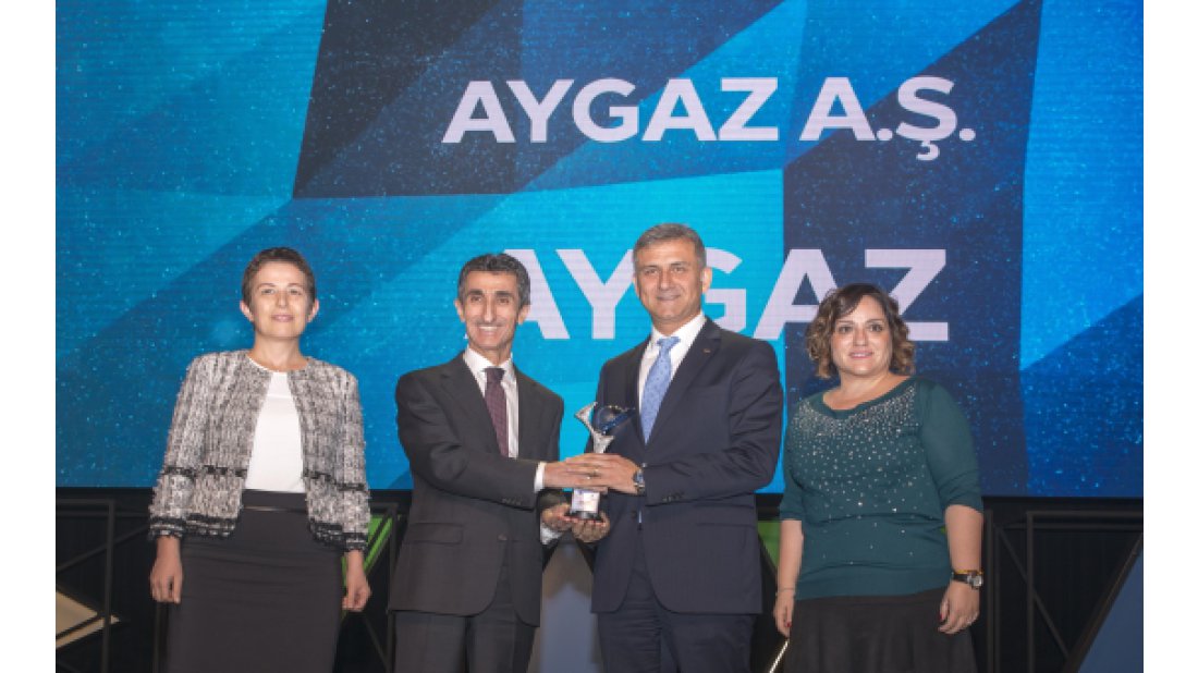 Aygaz’a Kristal Baret ödülü