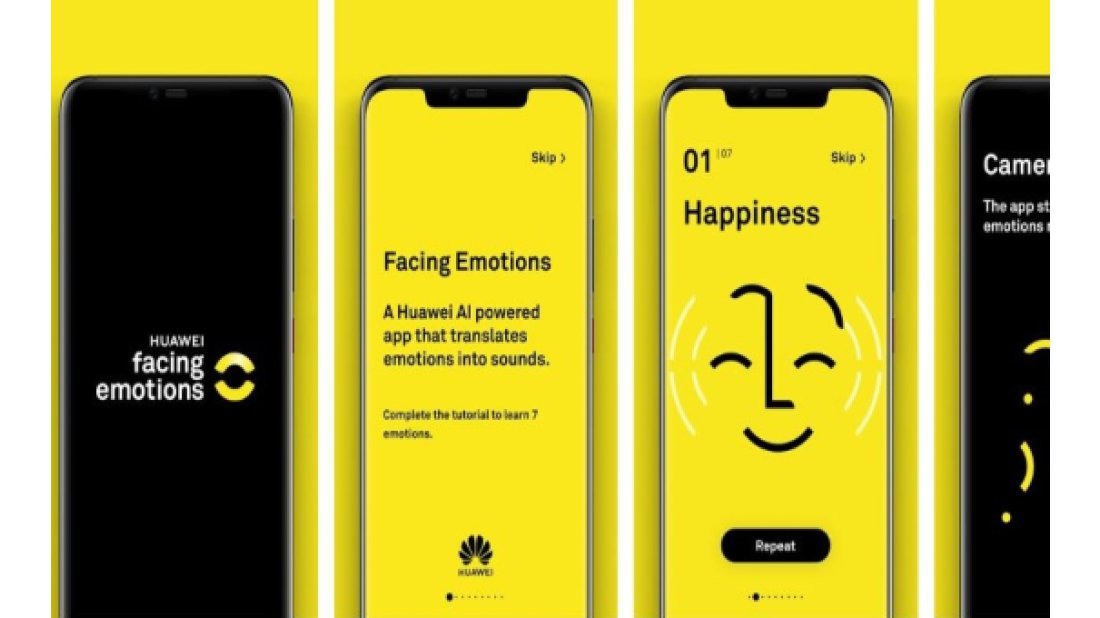 HUAWEI’nin yapay zekası ile görme engelliler artık duyguları “görebilecek”