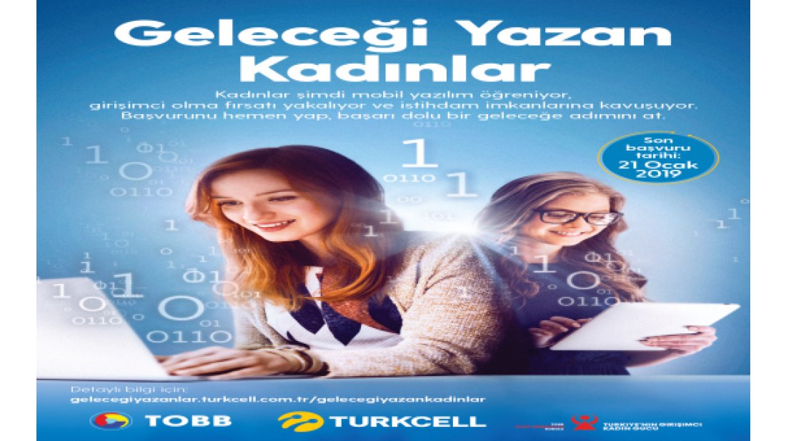 Geleceği Yazan Kadınlar için son başvuru tarihi 21 Ocak