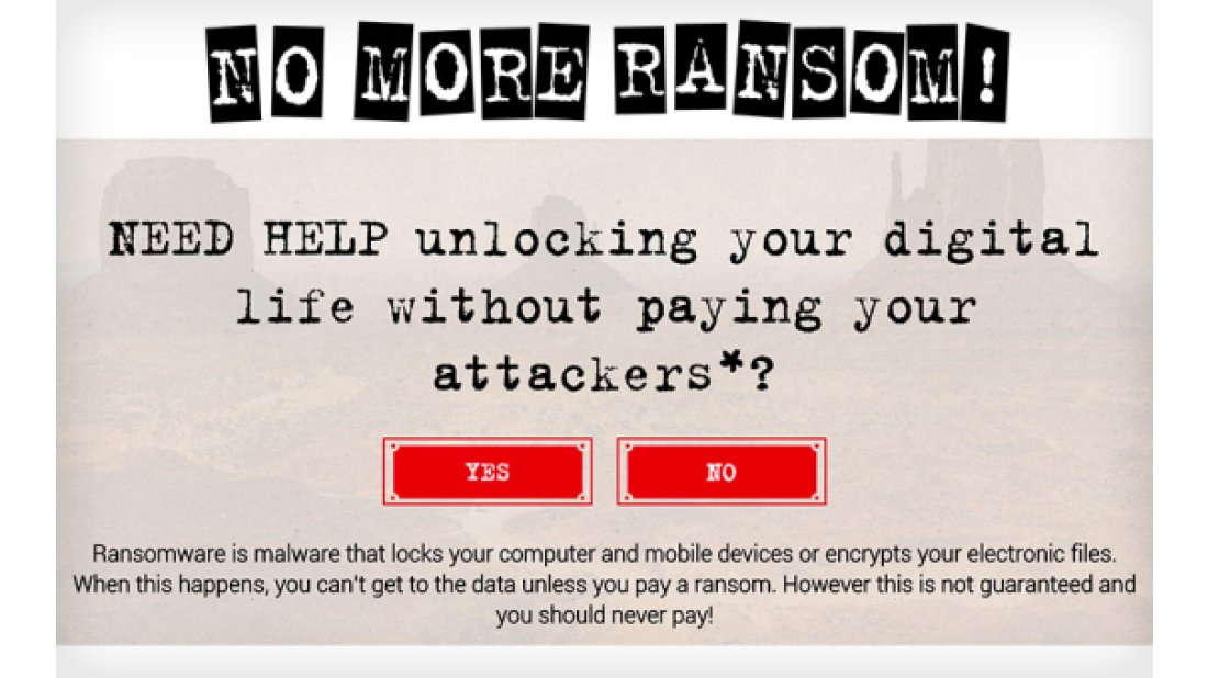 ESET, ‘No More Ransom’a dahil oldu