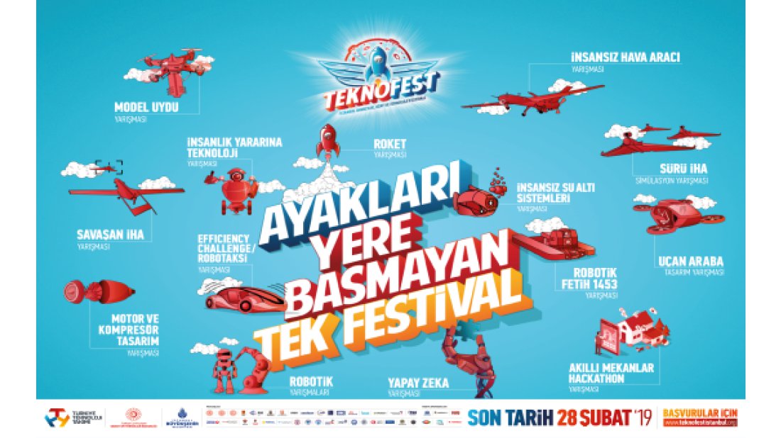 Teknofest 2019 başvuruları başladı!
