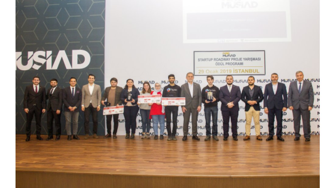 Genç MÜSİAD Startup Roadway Proje Yarışması ödülleri sahiplerini buldu
