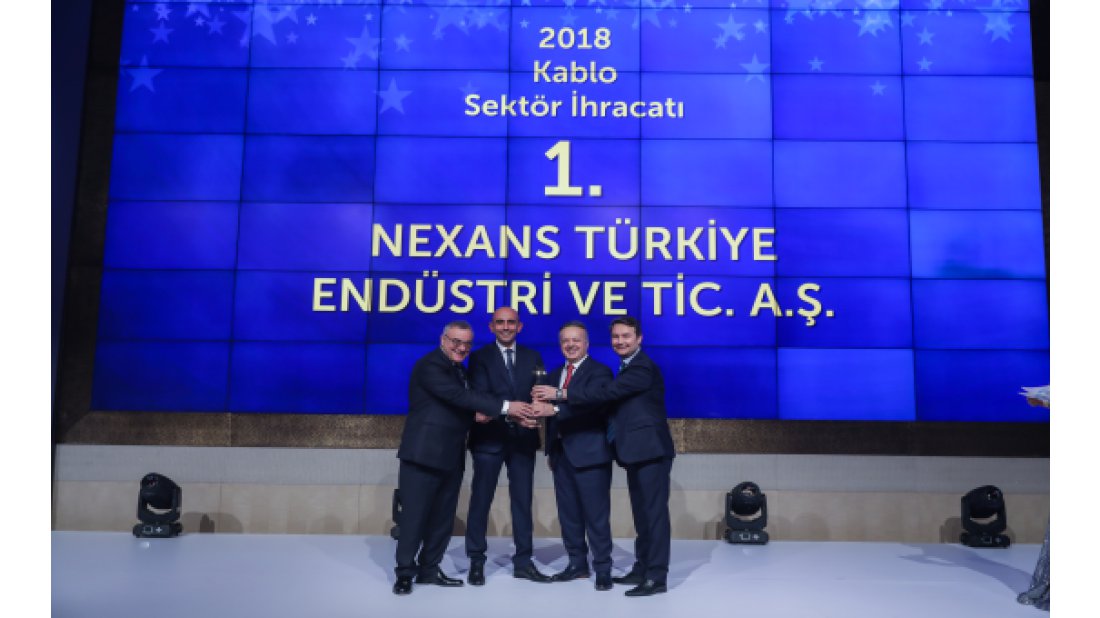 Kabloda ihracat şampiyonu Nexans oldu
