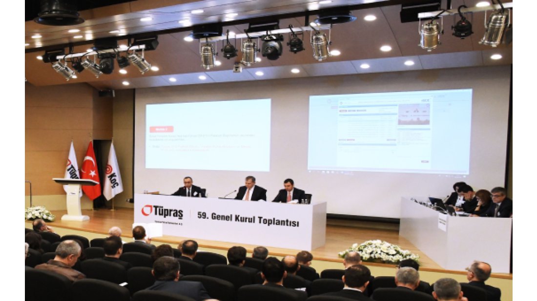 Tüpraş’ın 59. Genel Kurul Toplantısı gerçekleşti