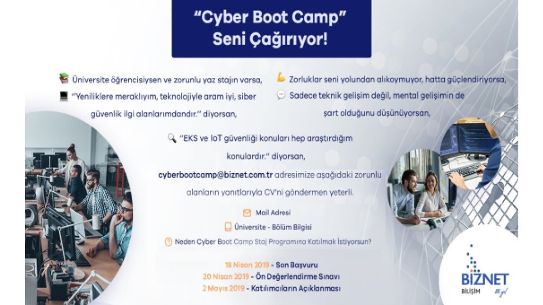 “Biznet Bilişim”de staj başvuruları başladı