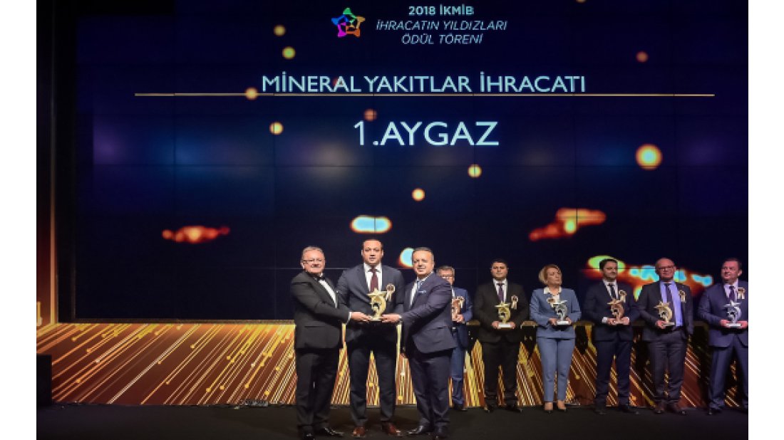 Aygaz 4’üncü kez ihracatın yıldızı oldu