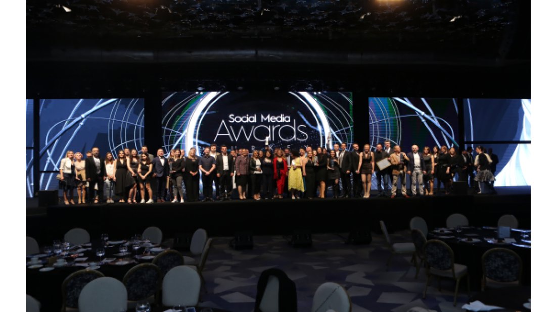 Sosyal medyanın en iyileri ödüllerine kavuştu