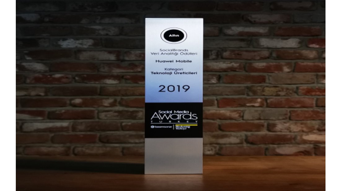 HUAWEI Tüketici Elektroniği Grubu, SocialBrands Veri Analitiği Ödülü’nü kazandı