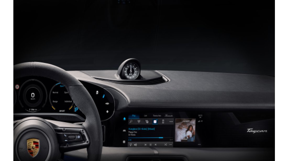 Yeni Porsche Taycan için Apple Music ile bir ilke imza atıldı