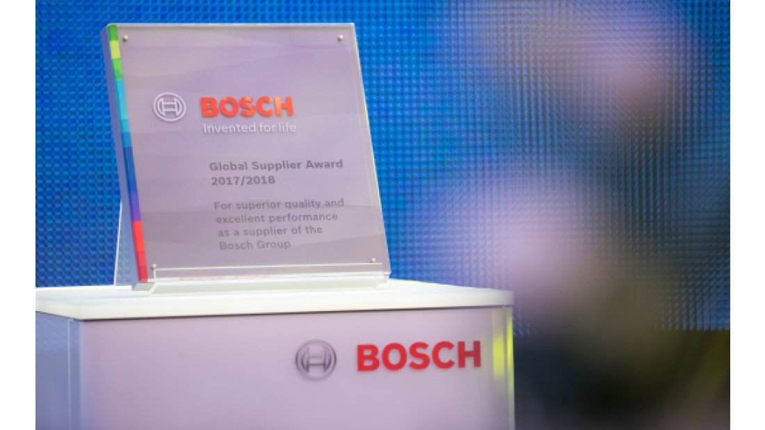  'SW Machine' Bosch'tan Global Tedarikçi Ödülü aldı