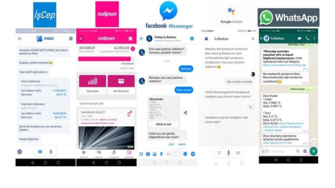 İş Bankası'nın kişisel asistanı Maxi, WhatsApp'ta