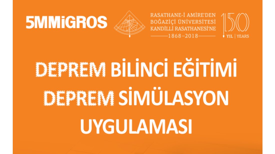 Migros ve Kandilli Rasathanesi deprem simülasyon eğitimi veriyor